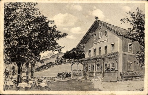 Ainring oberbayern - ak,