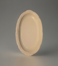 Bavaria Germany 50 Jahre Zeh Scherzer Servierplatte Weiß 24cm lang/13,5cm breit