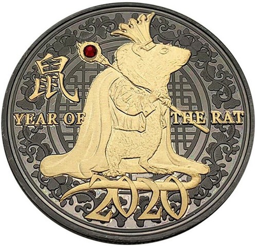 Lunar maus 2020 - maus, rhodium