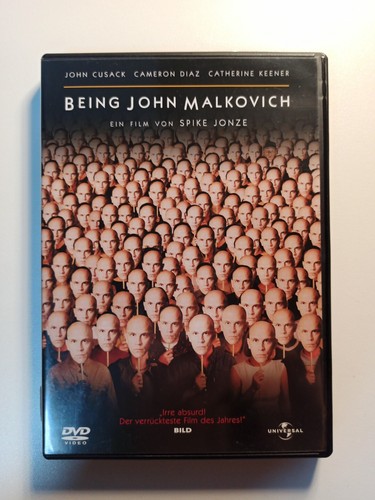 Being john malkovich dvd - malkovich,