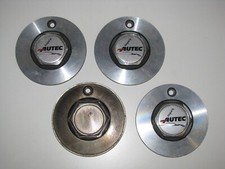 4 St. Felgendeckel - Nabendeckel Autec für Alufelgen