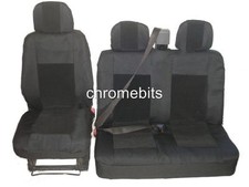 Premium fabric seat covers set