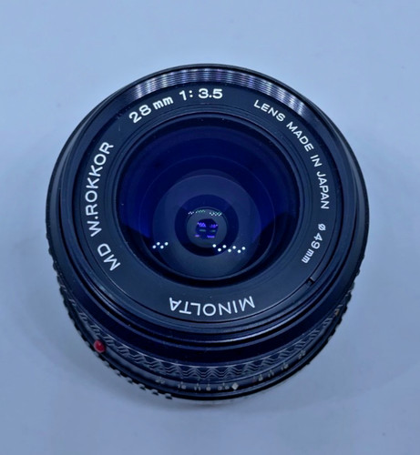 Minolta rokkor 28mm 3 5 - mc, w.rokkor