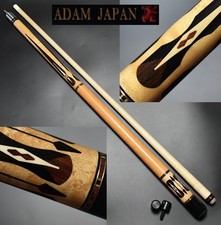 Vintage Adam Queue TSJ Triple Screw Joint ACSS Schaft Camel Pool Billard Stick