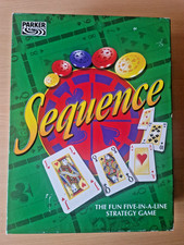 Sequenz Brettspiel von Parker