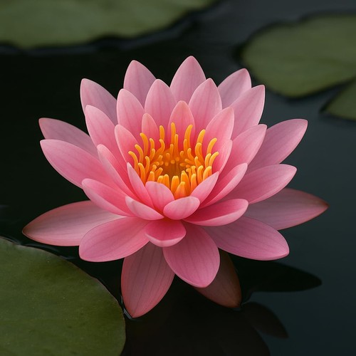 Pinke seerose für den - pinke,