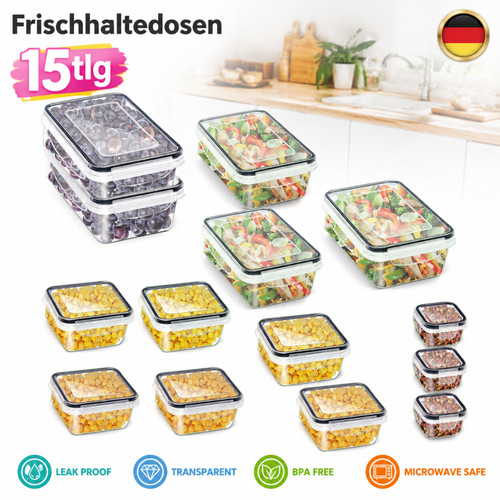 15pcs frischhaltedose - 15pcs,