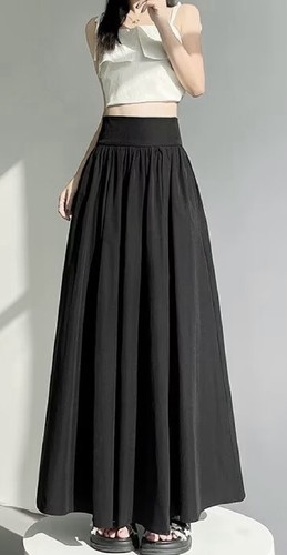 Damen maxi swing rock chiffon - damen,