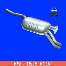 Mercedes C124 W124 260E 300CE E300 Endschalldämpfer Auspuffanlage Endtopf +Set