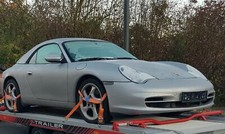 PORSCHE 911 Carrera 4 Cabrio 996 Facelift 3.6L 320 PS Schlachtfest L92U silber