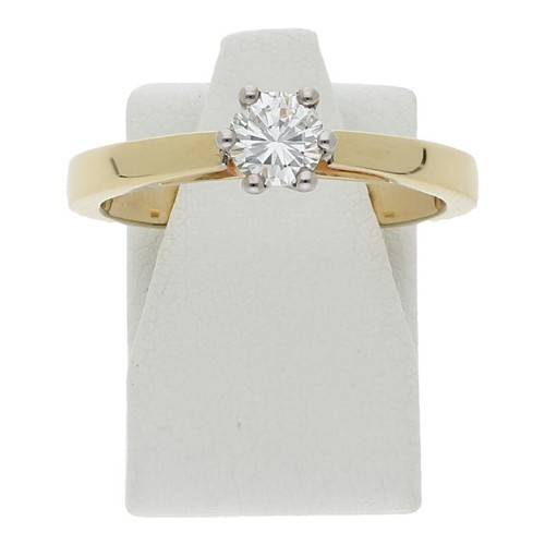 Solitär diamant brillant - diamant, ring