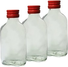 100 Stk. Flachmannflasche 100