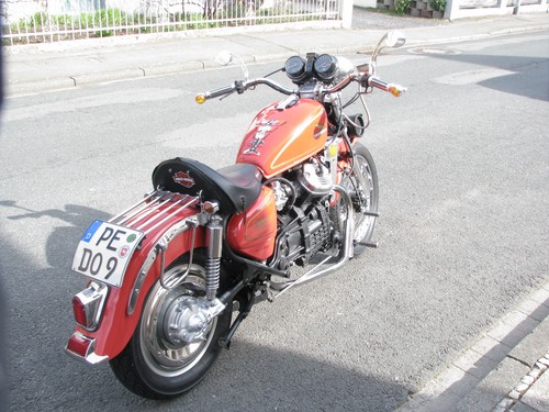 Honda cx500 cutom genannt - honda,