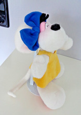 DIDDL MAUS 36 cm gelbes Kleid ,Blaue Haarschleife Sammler Teil