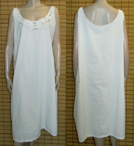 Weisses nachtkleid - weisses,