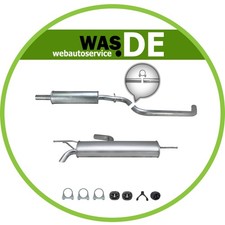 Komplette Auspuffanlage VW