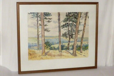 Aquarell Malerei Landschaft