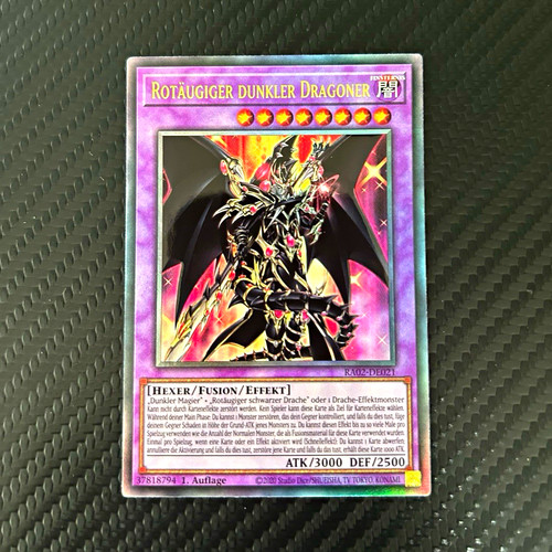 Yugioh rotäugiger dunkler - -,