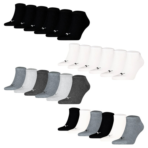 Puma unisex sneakersocken 6er - unisex,