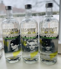 Absolut Vodka 1L Exposure 3er