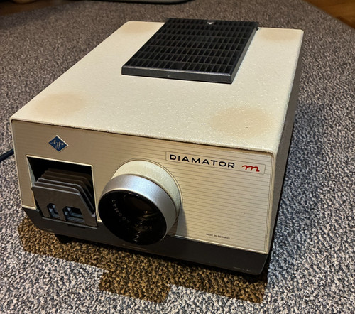 Agfa diamator diaprojektor - agfa, m