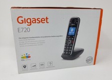 Gigaset E720 - Schnurloses Premium Seniorentelefon DECT Schwarz Festnetz