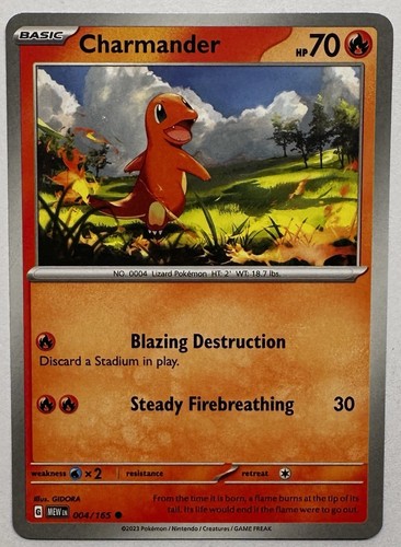 Charmander 004 165 pokemon - 004/165, en