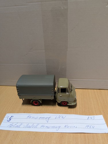 Hanomag kurier lkw modelljahr - hanomag,