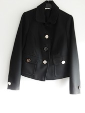 Damenblazer 40, Schwarz, Comma