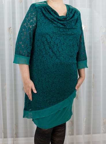 Abendkleid teille big size - 2,