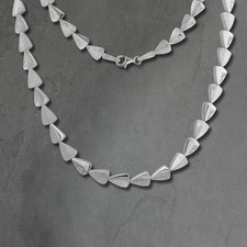 SilberDream Halskette Dreiecke