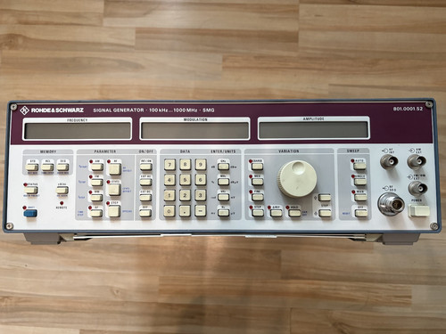 Rohde schwarz smg - rohde&schwarz,