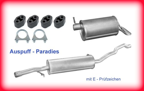 Abgasanlage auspuff für - abgasanlage, vw