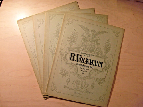 Alte notenhefte volkmann - alte, r.
