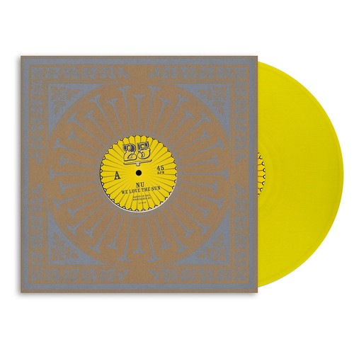 Love the sun yellow - love,