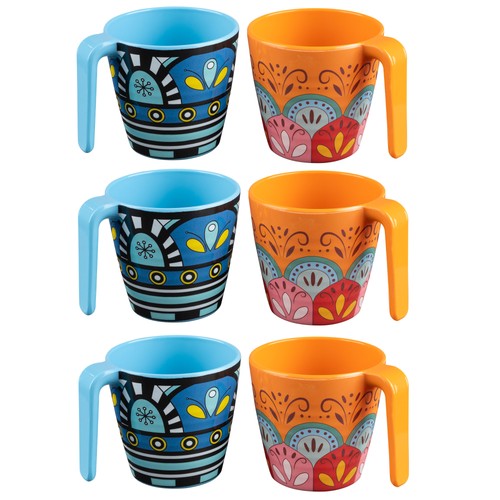 Melamin geschirr set orange - melamin,
