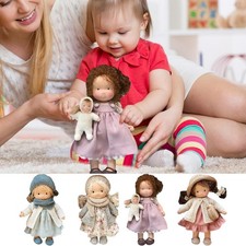 Puppe Waldorf handgemachte Plüschpuppe schöne Baumwolle Plüschpuppe Mädchen