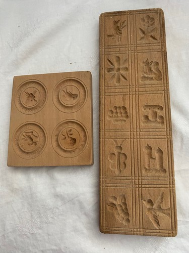 Antike holzmodel springerle - holzmodel,