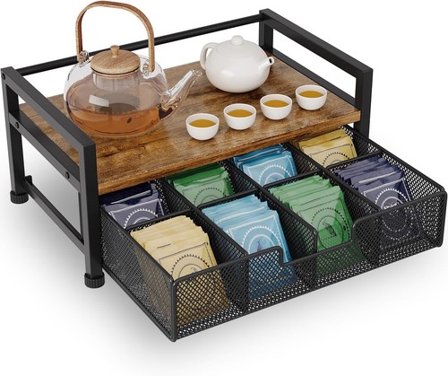 Metall teeregal box organizer - teeregal,