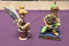 Jim Shore Disney Traditions Tinkerbell und Peter Pan Gebraucht