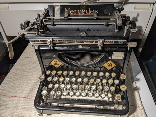 Mercedes schreibmaschine 1925 - mercedes,