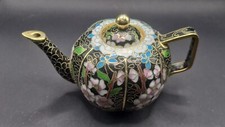 Cloisonne teekanne bunt deko - teekanne,