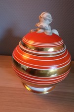 ANTIK Art Déco Porzellan Dose