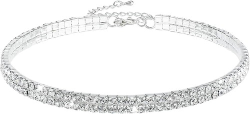 Yolev strass choker halsband - yolev,