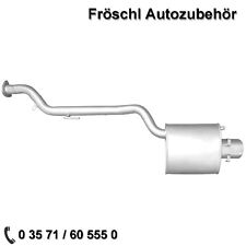 für Mercedes Slk R170 200 230 Kompressor Cabrio Endtopf Auspuff Anlage Esd k*