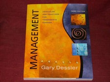 Dessler, Gary Management: Principles and Practices for Tomorrow's Leaders