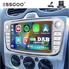 Für Ford Mondeo MK4 2008 -2011 Android 14 Autoradio Carplay 4+64GB GPS WIFI +KAM