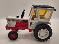 DAVID BROWN 1412 TRAKTOR TRACTOR WEISS ROT CORGI TOYS 55 GT BRITAIN VON 1977