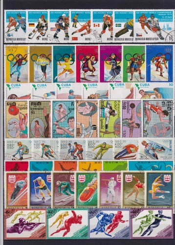 500 verschiedene briefmarken - verschiedene,