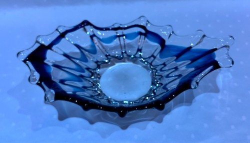 Schwere glas schale murano - schwere,